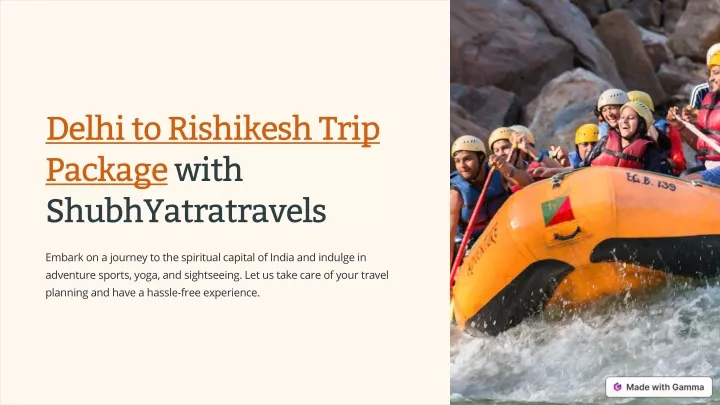 delhi to rishikesh trip package with