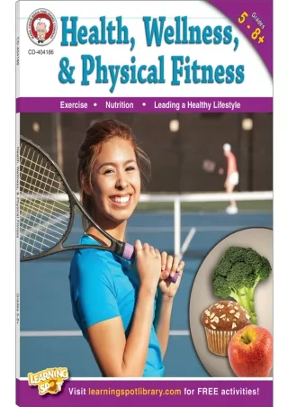 PDF KINDLE DOWNLOAD Mark Twain Health and Wellness Workbook, Grades 5-8 , Health