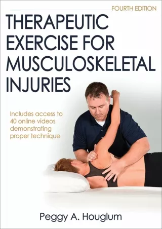 EPUB DOWNLOAD Therapeutic Exercise for Musculoskeletal Injuries download