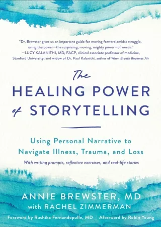 [PDF] DOWNLOAD EBOOK The Healing Power of Storytelling: Using Personal Narrative