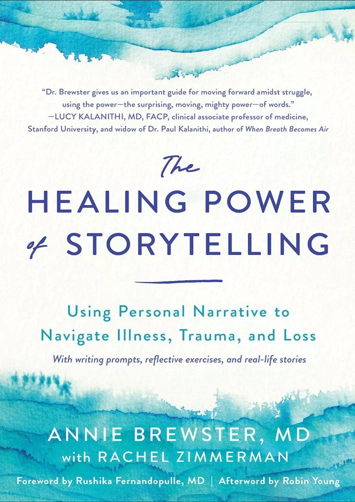 the healing power of storytelling using personal