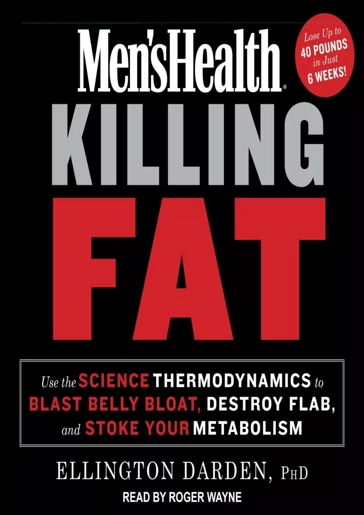 men s health killing fat use the science