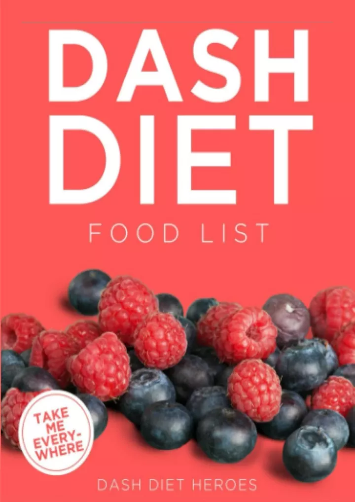 dash diet food list the world s most