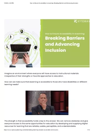 How to Ensure Accessibility in eLearning_ Breaking Barriers and Advancing Inclusion