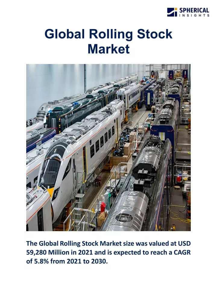 global rolling stock market