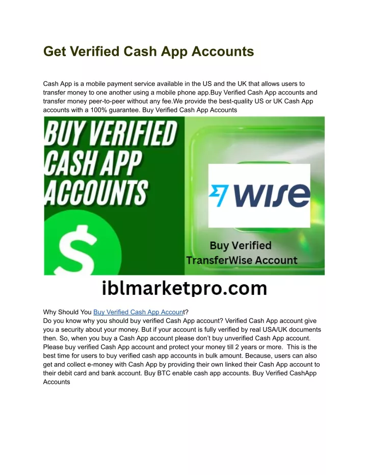 get verified cash app accounts