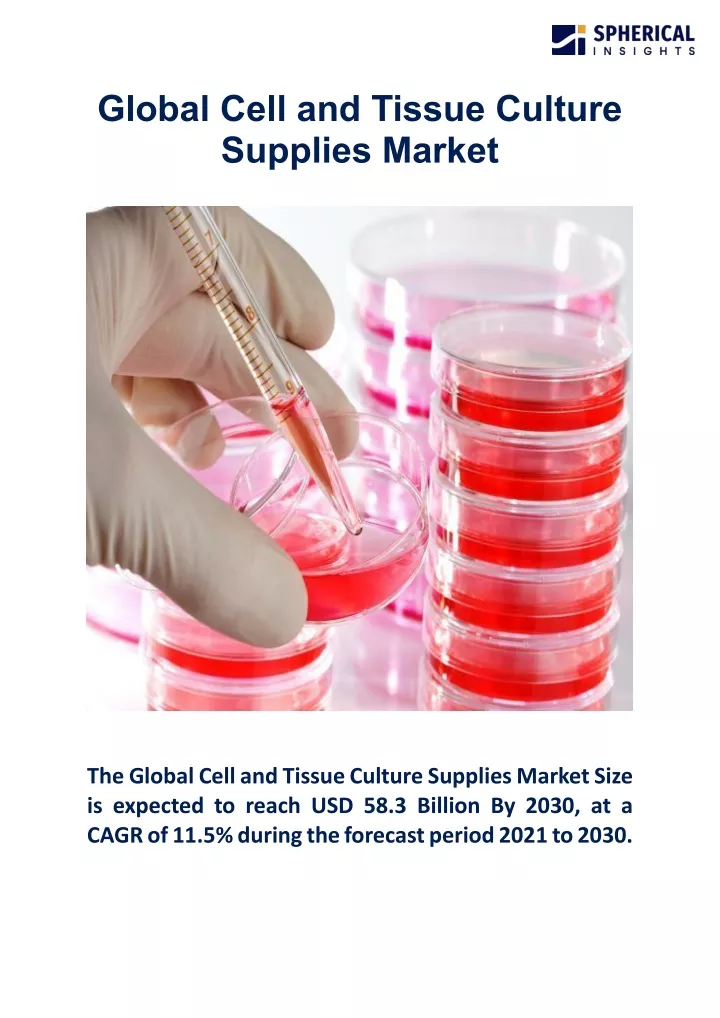 global cell and tissue culture supplies market