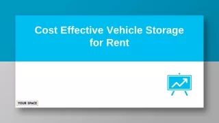 Cost Effective Storage Solutions for Rent