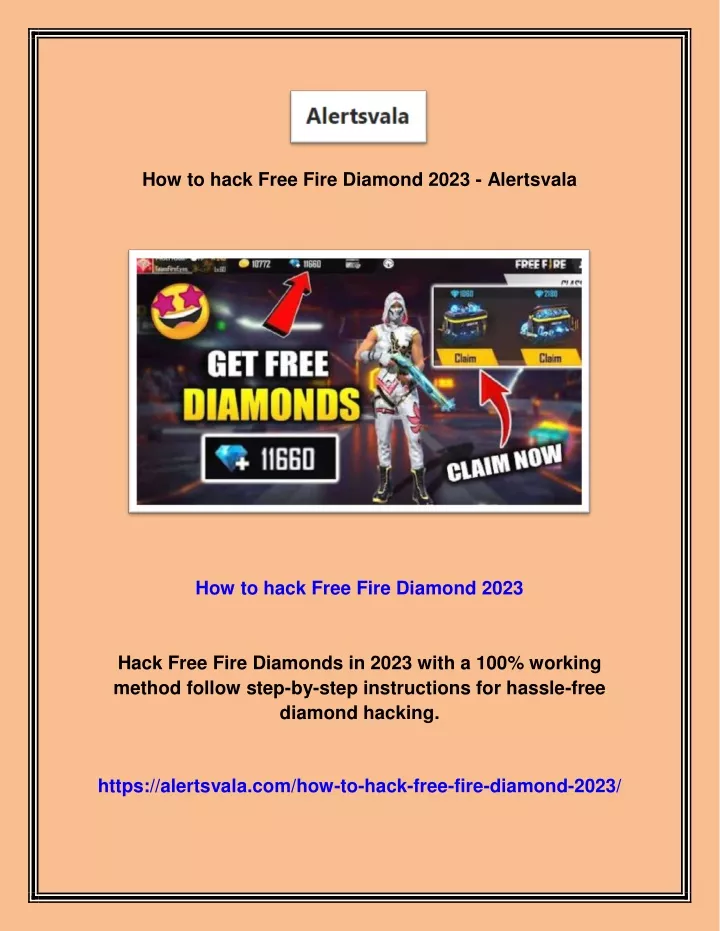 how to hack free fire diamond 2023 alertsvala