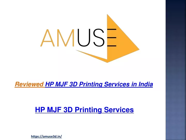 reviewed hp mjf 3d printing services in india