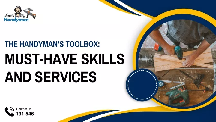 the handyman s toolbox must have skills