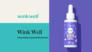 Baby Sleeping Drops | Winkwell.com