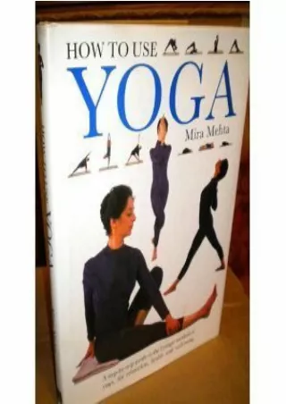 Pdf Ebook How to Use Yoga