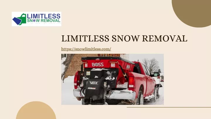 limitless snow removal