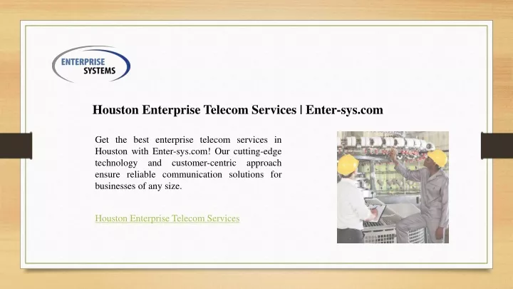 houston enterprise telecom services enter sys com