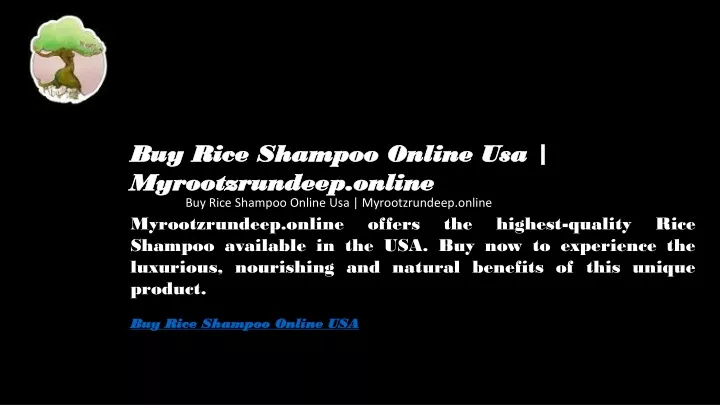 buy rice shampoo online usa myrootzrundeep online