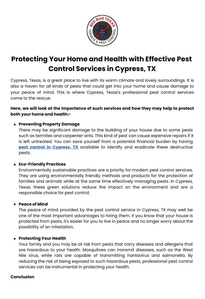 protecting your home and health with effective