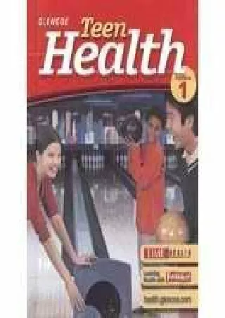 Read PDF  Glencoe Teen Health - Course 1 (California Edition)