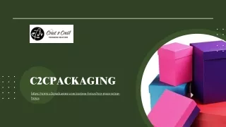 2 Piece Gift Boxes With Lids | C2cpackaging.com