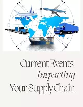 Current Events impacting Supply Chain - Lego abandoned oil based plastics