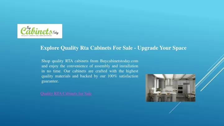 explore quality rta cabinets for sale upgrade