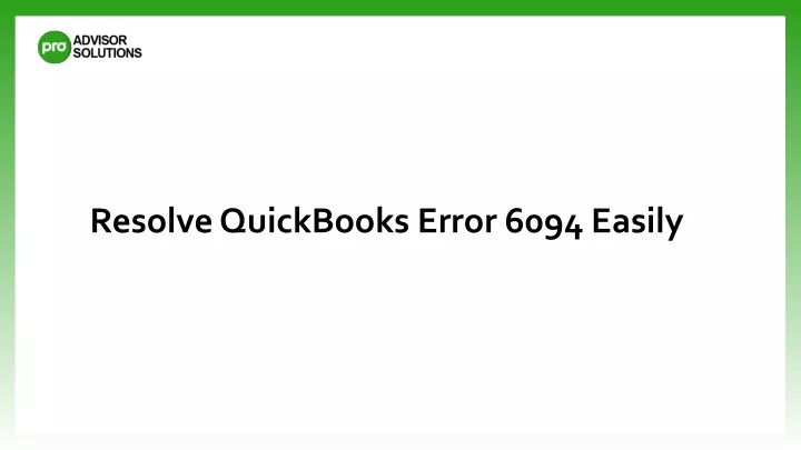 resolve quickbooks error 6094 easily