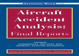 EBOOK Aircraft Accident Analysis: Final Reports