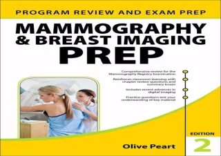 READ PDF Mammography and Breast Imaging PREP: Program Review and Exam Prep, Seco
