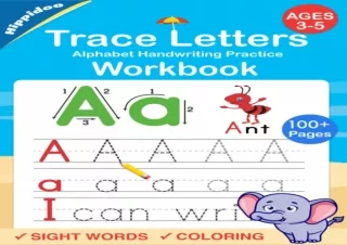 EBOOK Trace Letters: Alphabet Handwriting Practice workbook for kids: Preschool