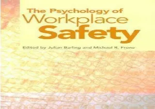 EBOOK The Psychology of Workplace Safety