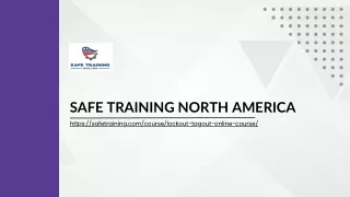 Online Lockout Tagout Training | Safetraining.com