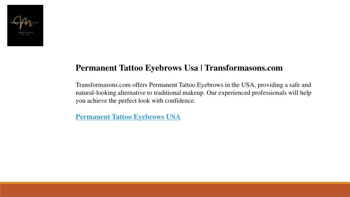 permanent tattoo eyebrows usa transformasons