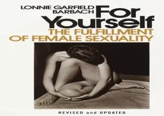 EPUB READ For Yourself: The Fulfillment of Female Sexuality