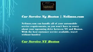 Car Service Ny Boston  Nelimos02