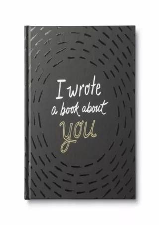 [PDF] DOWNLOAD I Wrote a Book About You — A fun, fill-in-the-blank book.