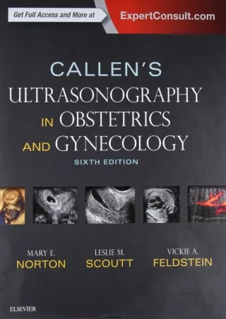 PDF/READ Callen's Ultrasonography in Obstetrics and Gynecology