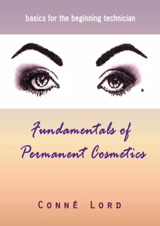 [READ DOWNLOAD] Fundamentals of Permanent Cosmetics