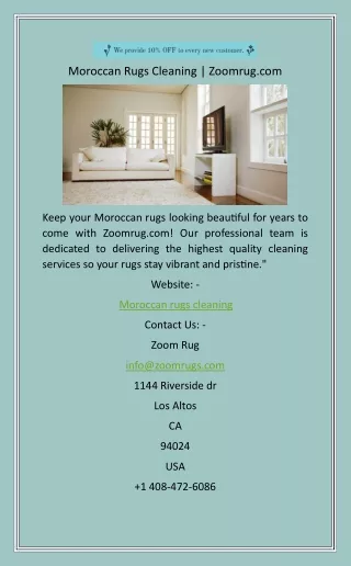 Moroccan Rugs Cleaning  Zoomrug