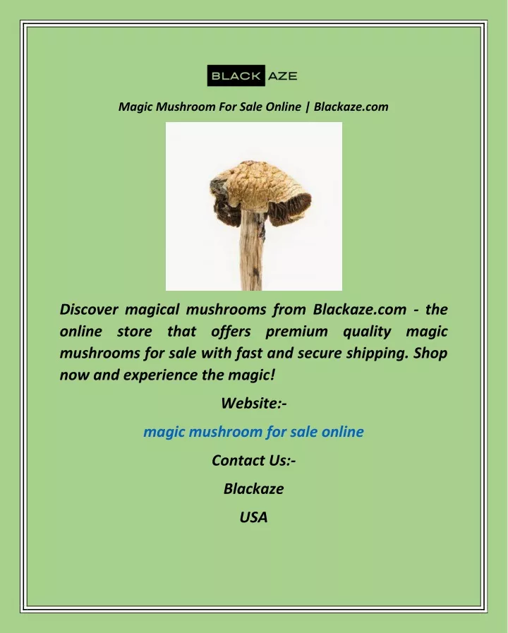 magic mushroom for sale online blackaze com