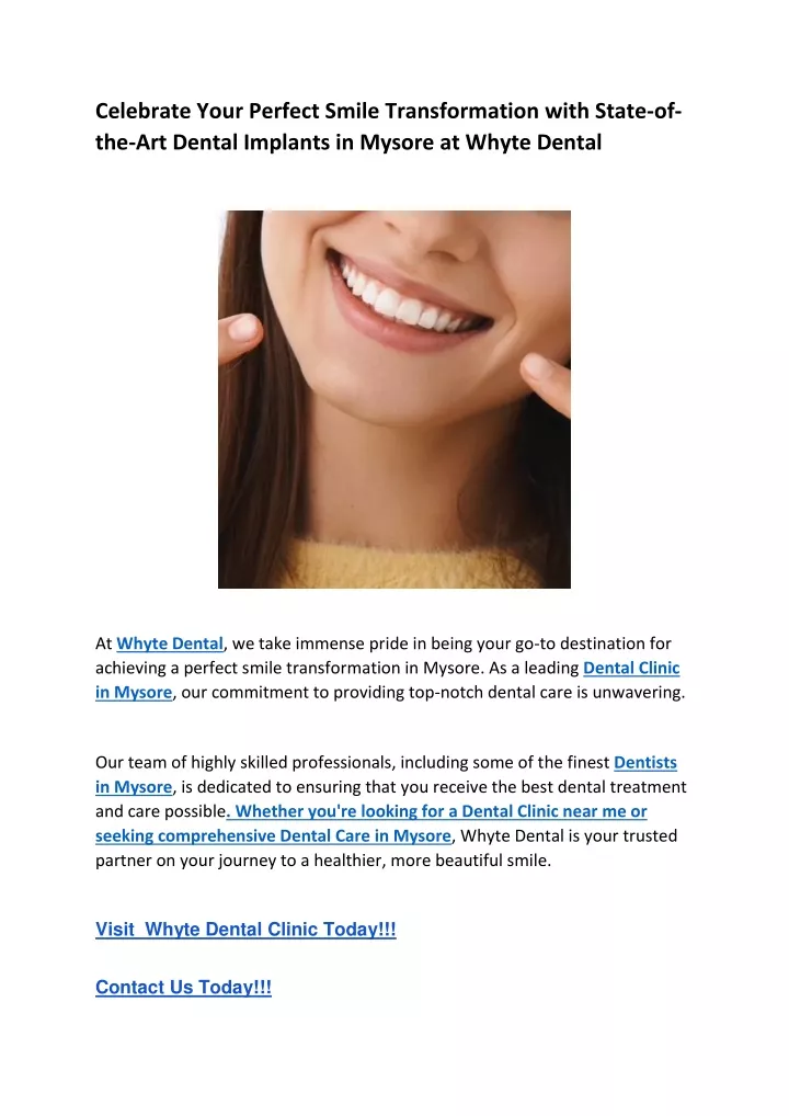 celebrate your perfect smile transformation with
