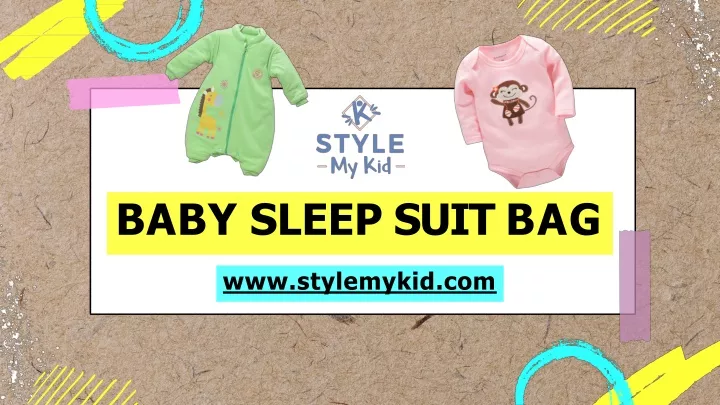 baby sleep suit bag
