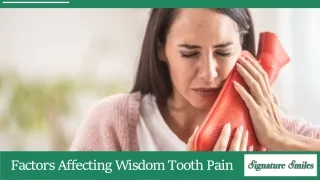 Conquering Wisdom Teeth Pain: What to Expect & How Long It Lasts