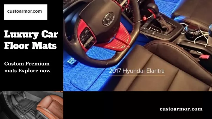 luxury car floor mats