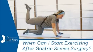 Regain Your Active Life: Post-Gastric Sleeve Workout Guide