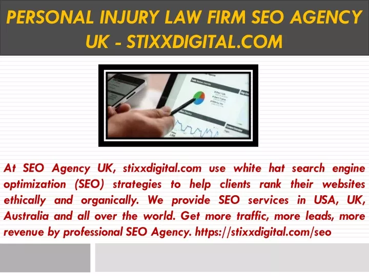 personal injury law firm seo agency uk stixxdigital com