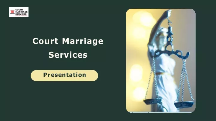 court marriage services