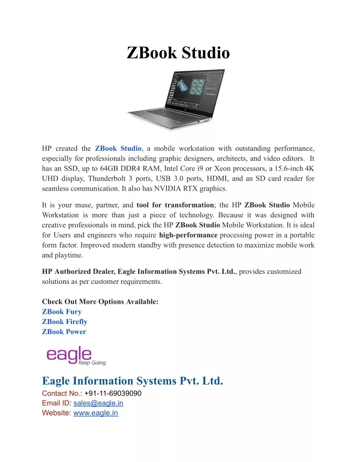 zbook studio