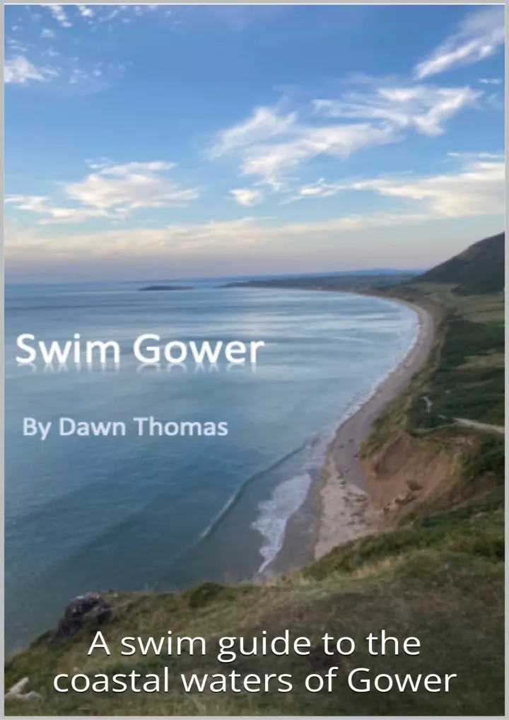 swim gower a swim guide to the coastal waters