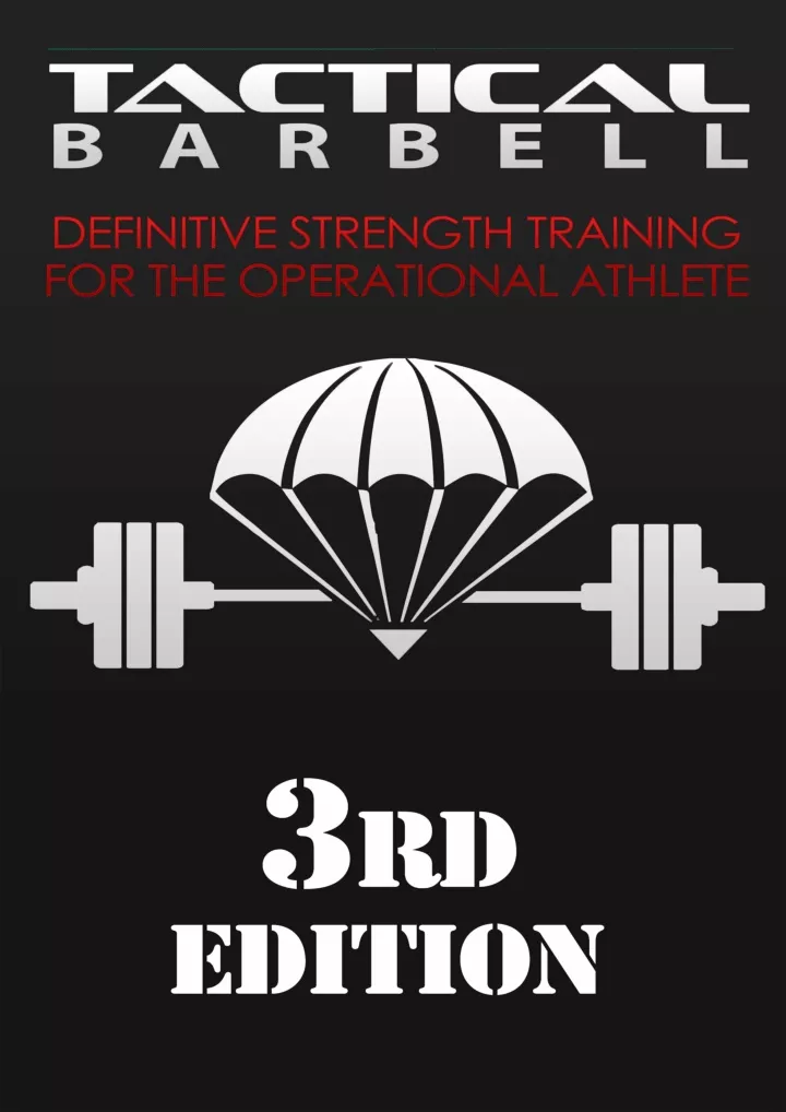 tactical barbell definitive strength training