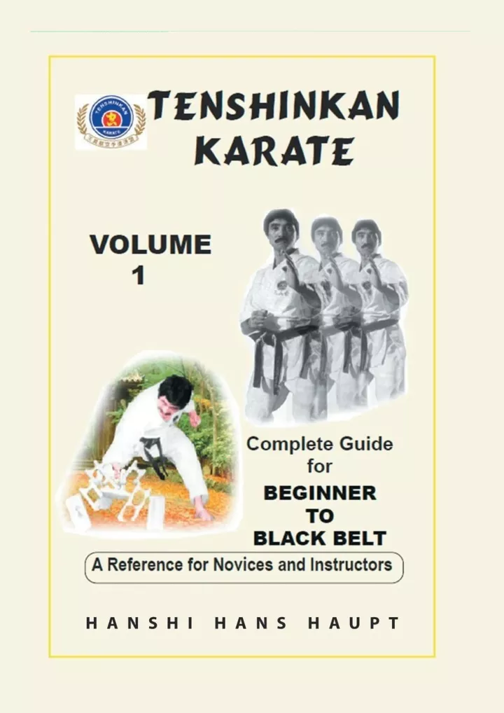 tenshinkan karate complete guide for beginner